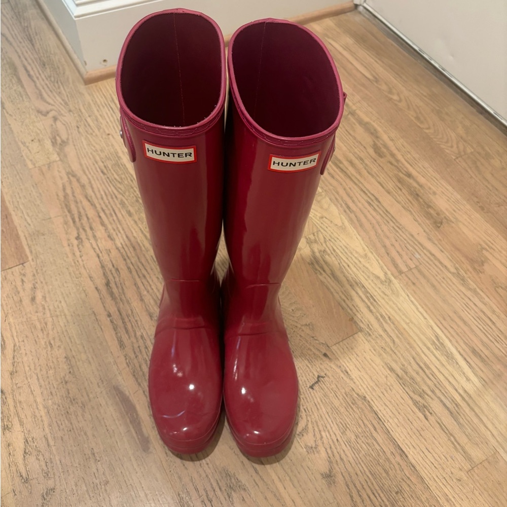 Hunter rain boots
